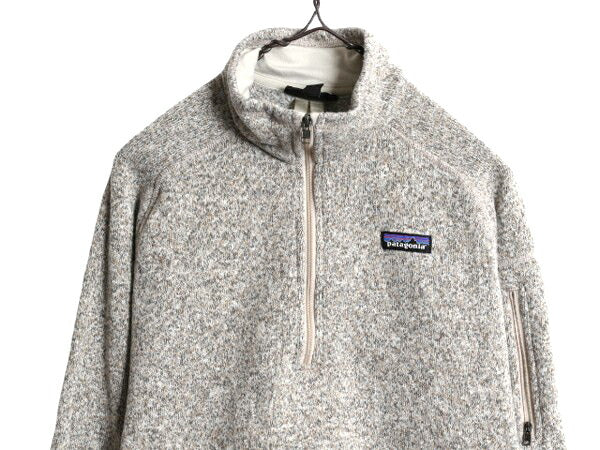 17年製 パタゴニア ベターセーター ハーフジップ レディース М 古着 Patagonia アウトドア フリース ジャケット プルオーバー ジャンパー