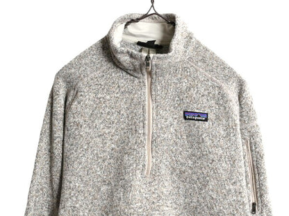 17年製 パタゴニア ベターセーター ハーフジップ レディース М 古着 Patagonia アウトドア フリース ジャケット プルオーバー ジャンパー