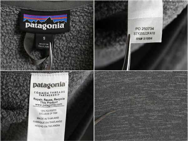 18年製 パタゴニア ベターセーター ハーフジップ メンズ S / Patagonia アウトドア フリース ジャケット プルオーバー ハイネック ブルゾン