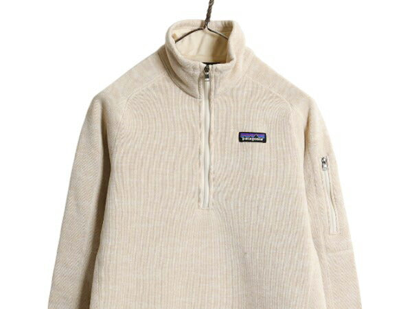 19年製 パタゴニア ベターセーター ハーフジップ レディース S / 古着 Patagonia アウトドア フリース ジャケット プルオーバー ジャンパー