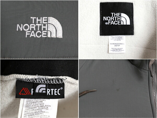 ノースフェイス デナリ ジャケット レディース XS / The North Face DENALI アウトドア フリース ナイロン ブルゾン フルジップ ツートン