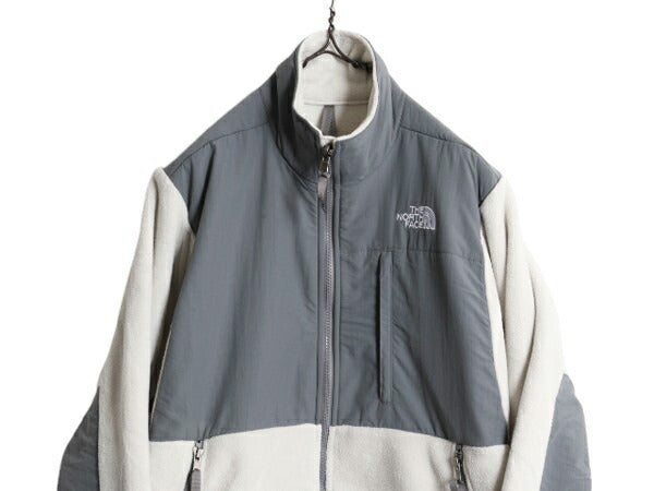 ノースフェイス デナリ ジャケット レディース XS / The North Face DENALI アウトドア フリース ナイロン ブルゾン フルジップ ツートン