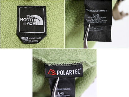 ノースフェイス デナリ ジャケット レディース L 古着 The North Face DENALI アウトドア フリース ブルゾン ナイロン フルジップ ツートン
