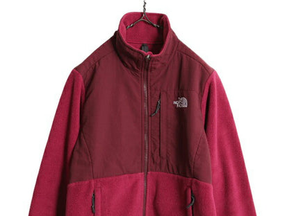 ノースフェイス デナリ ジャケット レディース S 古着 The North Face DENALI アウトドア フリース ナイロン フルジップ ブルゾン ツートン