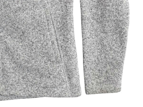 US企画 ノースフェイス フリース パーカー ジャケット レディース М / The North face ジャンパー フルジップ セーター ハイネック グレー