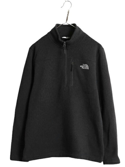 US企画 ノースフェイス ゴードン ライオンズ ハーフジップ フリース ジャケット メンズ М / The North Face アウトドア プルオーバー 黒