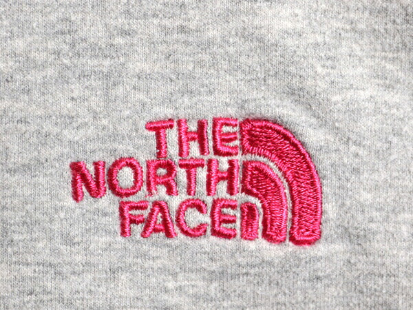 ノースフェイス フルジップ スウェット パーカー レディース L / 古着 The North Face 灰 アウトドア トレーナー ストレッチ 裏起毛 グレー