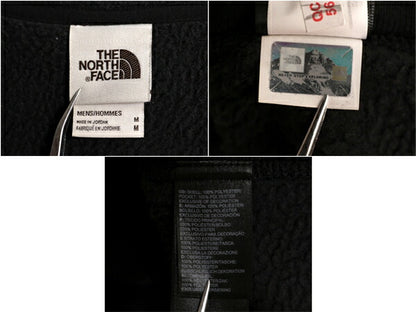 US企画 ノースフェイス ゴードン ライオンズ フリース ベスト メンズ М / 古着 The North face アウトドア フルジップ 重ね着 セーター 黒