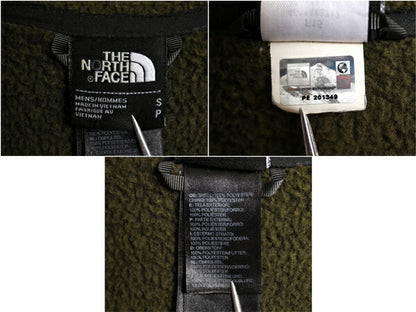 US企画 ノースフェイス セーター フリース ジャケット メンズ S 古着 The North face アウトドア フルジップ ジャンパー ブルゾン 裏ボア