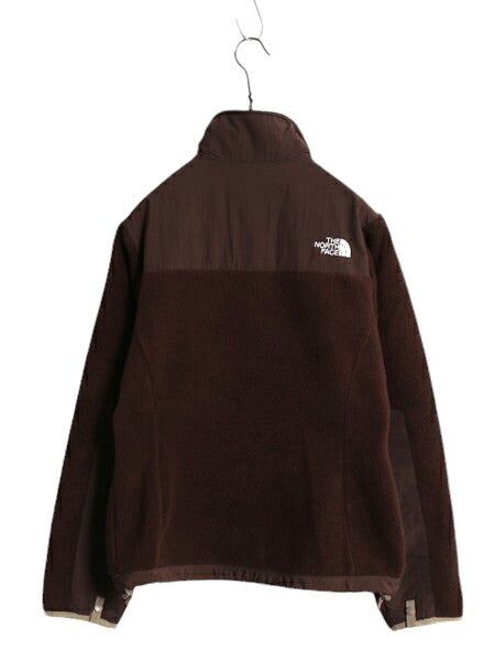 ノースフェイス デナリ ジャケット レディース S 古着 The North Face DENALI アウトドア フリース ブルゾン ナイロン フルジップ ブラウン