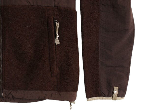 ノースフェイス デナリ ジャケット レディース S 古着 The North Face DENALI アウトドア フリース ブルゾン ナイロン フルジップ ブラウン
