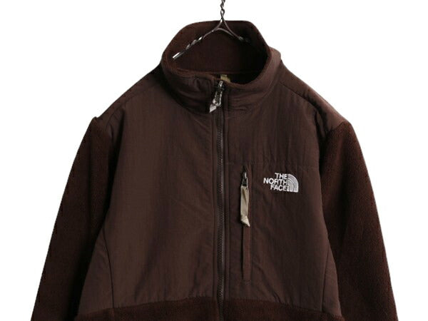 ノースフェイス デナリ ジャケット レディース S 古着 The North Face DENALI アウトドア フリース ブルゾン ナイロン フルジップ ブラウン