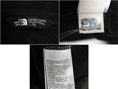 ノースフェイス プリント スウェット フード パーカー レディース XL The North Face プルオーバー 裏起毛 トレーナー アウトドア ブラック