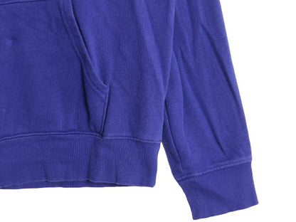 ノースフェイス 両面 プリント スウェット フード パーカー メンズ M / 古着 The North Face アウトドア トレーナー プルオーバー ブルー