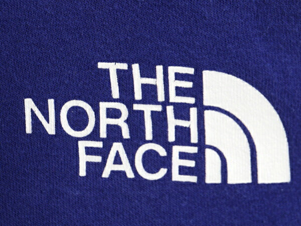 ノースフェイス 両面 プリント スウェット フード パーカー メンズ M / 古着 The North Face アウトドア トレーナー プルオーバー ブルー