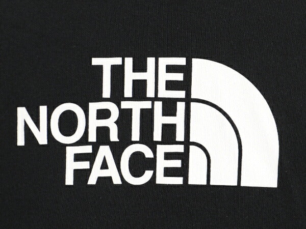 US企画 ノースフェイス プリント スウェット フード パーカー レディース S / 古着 The North Face アウトドア トレーナー 裏起毛 ブラック