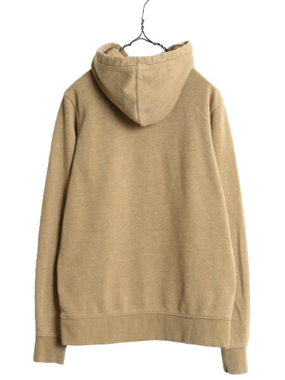 ノースフェイス プリント スウェット フード パーカー メンズ S / 古着 The North Face プルオーバー 裏起毛 トレーナー アウトドア 薄手