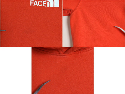 US企画 ノースフェイス 両面 プリント スウェット フード パーカー メンズ L The North Face 裏起毛 トレーナー アウトドア プルオーバー