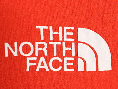 US企画 ノースフェイス 両面 プリント スウェット フード パーカー メンズ L The North Face 裏起毛 トレーナー アウトドア プルオーバー