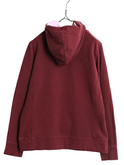 ノースフェイス プリント スウェット フード パーカー レディース M / The North Face プルオーバー 裏起毛 トレーナー アウトドア 2トーン