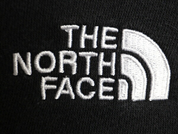 ノースフェイス ショート丈 スウェット フード パーカー レディース S / The North Face 裏起毛 トレーナー プルオーバー 黒 ワンポイント
