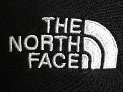 ノースフェイス ショート丈 スウェット フード パーカー レディース S / The North Face 裏起毛 トレーナー プルオーバー 黒 ワンポイント