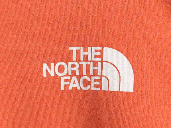 ノースフェイス 両面 プリント スウェット フード パーカー レディース L 古着 The North Face 裏起毛 トレーナー アウトドア プルオーバー