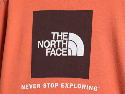 ノースフェイス 両面 プリント スウェット フード パーカー レディース L 古着 The North Face 裏起毛 トレーナー アウトドア プルオーバー