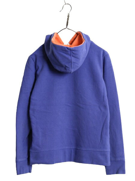 US企画 ノースフェイス プリント スウェット フード パーカー レディース М / The North Face プルオーバー 裏起毛 トレーナー ツートーン