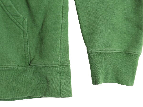 ノースフェイス 迷彩 ロゴ プリント スウェット フード パーカー メンズ М The North Face プルオーバー 裏起毛 トレーナー アウトドア 緑