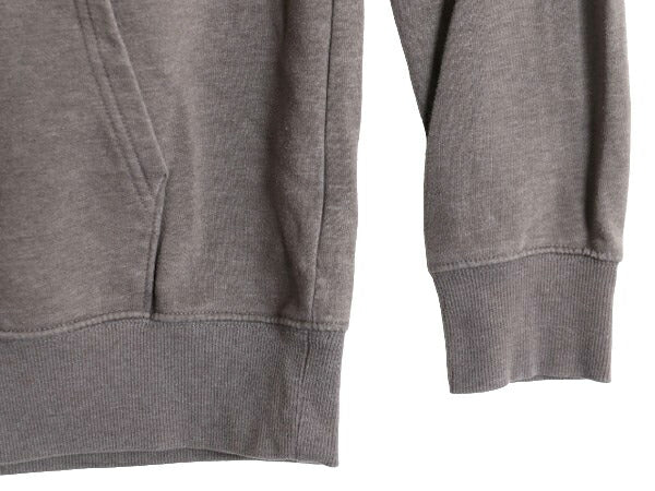 ノースフェイス プリント スウェット フード パーカー メンズ M / The North Face プルオーバー 裏起毛 トレーナー スエット アウトドア 灰