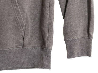 ノースフェイス プリント スウェット フード パーカー メンズ M / The North Face プルオーバー 裏起毛 トレーナー スエット アウトドア 灰