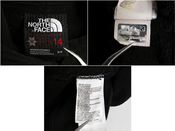 2014年 オリンピック 限定 ノースフェイス 国旗 プリント スウェット フード パーカー レディース S / The North face プルオーバー 裏起毛