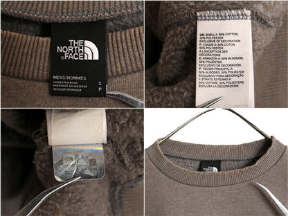 US企画 ノースフェイス 両面 プリント スウェット メンズ S / 古着 The North Face 裏起毛 ヘビーウェイト トレーナー スエット アウトドア