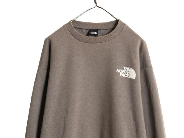 US企画 ノースフェイス 両面 プリント スウェット メンズ S / 古着 The North Face 裏起毛 ヘビーウェイト トレーナー スエット アウトドア