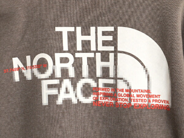 US企画 ノースフェイス 両面 プリント スウェット メンズ S / 古着 The North Face 裏起毛 ヘビーウェイト トレーナー スエット アウトドア