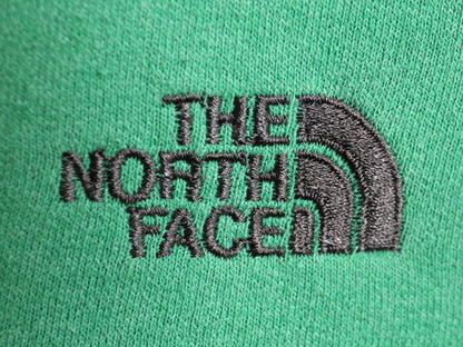 ノースフェイス 2トーン 前V スウェット メンズ L 古着 The North Face ワンポイント 裏起毛 トレーナー アウトドア スエット クルーネック