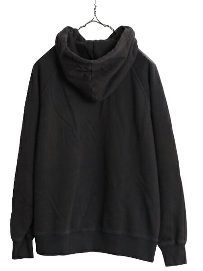 ノースフェイス プリント スウェット フード パーカー レディース S The North Face プルオーバー 裏起毛 トレーナー アウトドア ブラック