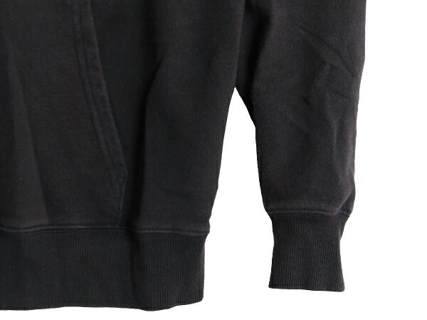 ノースフェイス プリント スウェット フード パーカー レディース S The North Face プルオーバー 裏起毛 トレーナー アウトドア ブラック