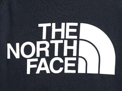 US企画 ノースフェイス プリント スウェット フード パーカー レディース S The North Face プルオーバー 裏起毛 トレーナー アウトドア 紺