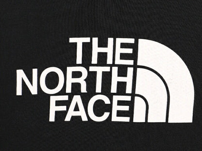 ノースフェイス プリント スウェット フード パーカー メンズ М 古着 The North Face プルオーバー 裏起毛 トレーナー アウトドア 薄手 黒