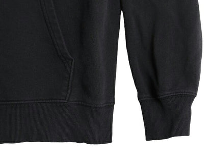 ノースフェイス プリント スウェット フード パーカー メンズ L The North Face プルオーバー 裏起毛 トレーナー 黒 アウトドア ブラック