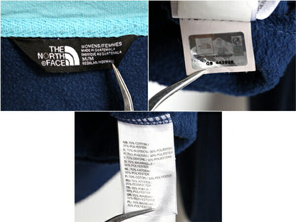 ノースフェイス プリント スウェット フード パーカー レディース М The North Face トレーナー プルオーバー 裏起毛 アウトドア 2トーン