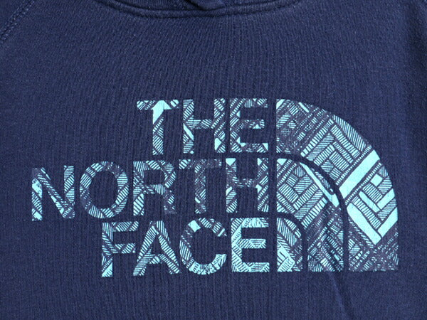 ノースフェイス プリント スウェット フード パーカー レディース М The North Face トレーナー プルオーバー 裏起毛 アウトドア 2トーン