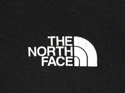 ノースフェイス 両面 プリント スウェット フード パーカー レディース XL / 古着 The North Face トレーナー アウトドア プルオーバー 黒