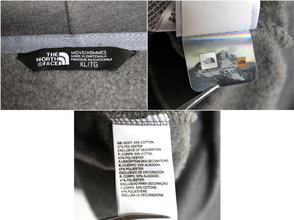 ノースフェイス ワンポイント プリント スウェット フード パーカー メンズ XL The North Face 裏起毛 トレーナー プルオーバー アウトドア
