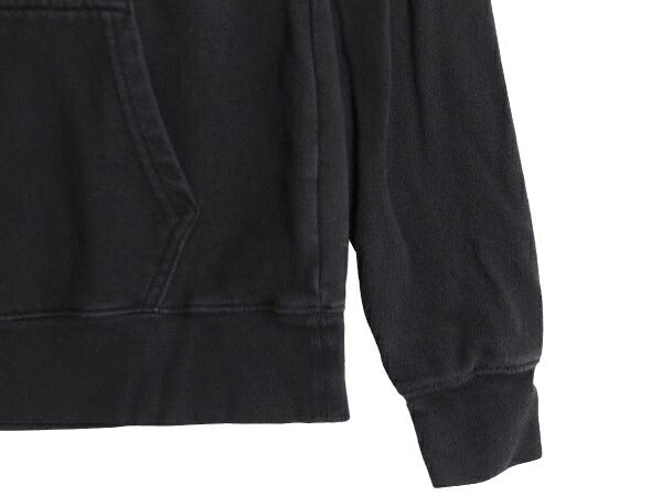 ノースフェイス プリント スウェット フード パーカー レディース S The North Face プルオーバー トレーナー 裏起毛 アウトドア ブラック