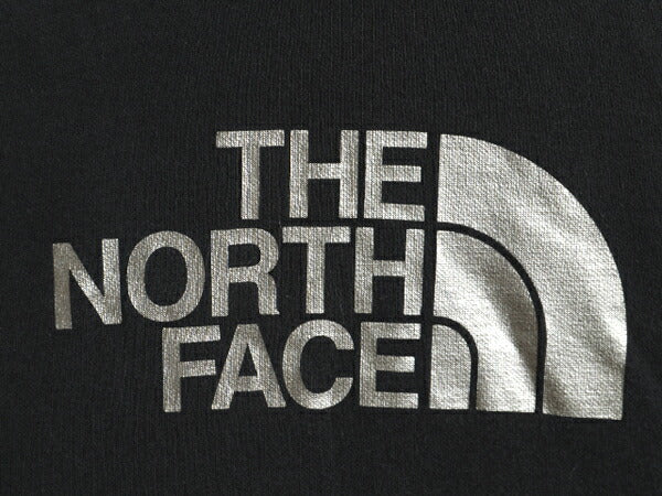 ノースフェイス プリント スウェット フード パーカー レディース S The North Face プルオーバー トレーナー 裏起毛 アウトドア ブラック
