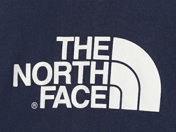 ノースフェイス プリント スウェット フード パーカー メンズ М 程 / 古着 The North Face プルオーバー 裏起毛 トレーナー アウトドア 紺