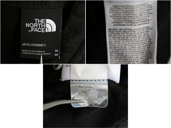 ノースフェイス グラフィック ベア プリント スウェット フード パーカー メンズ М / The North Face プルオーバー 裏起毛 アウトドア 黒